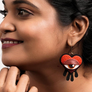 "Heart of ENVY"Earrings - Kala Curry