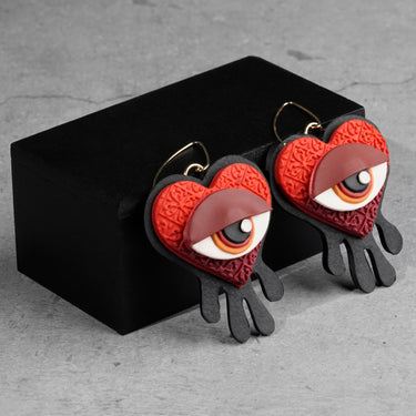 "Heart of ENVY"Earrings - Kala Curry