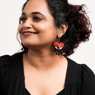 "Heart of ENVY"Earrings - Kala Curry