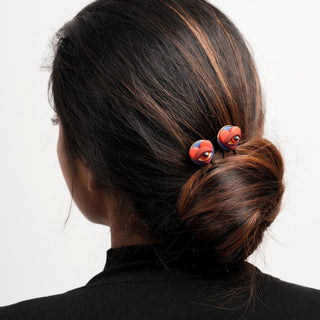 "Heart of ENVY"hair pin - Kala Curry