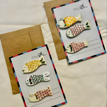 Fish Colony (set of 3 magnets)