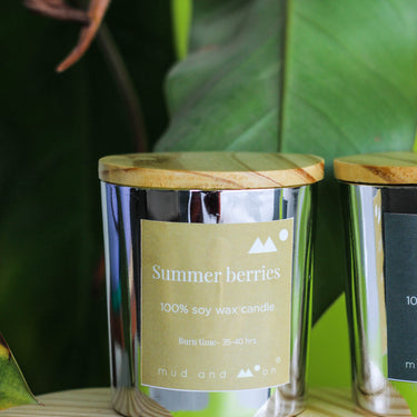 Summer Berries Soy Wax Candle