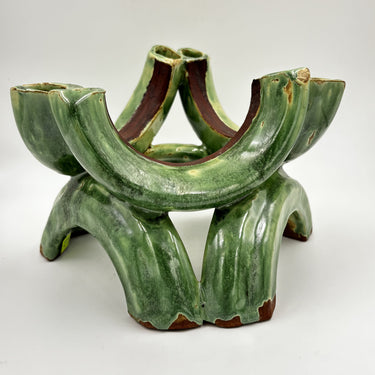 Zest and Earth Sculptural Vase