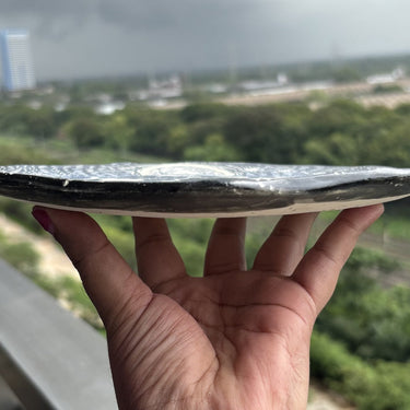 Chandni - Sgraffito Ceramic Art Plate