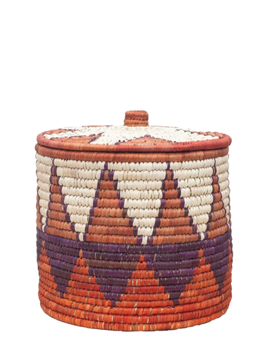 Natural Basket with Lid