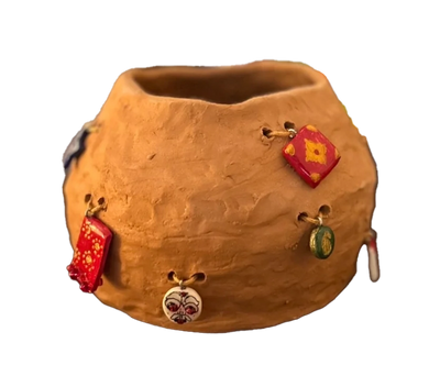 Terracotta Charm Vase