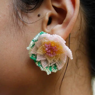 Lotus earrings - Kala Curry