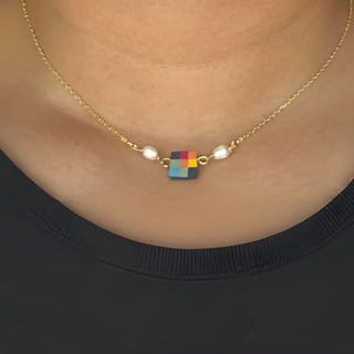 Madras Checks Necklace - Kala Curry