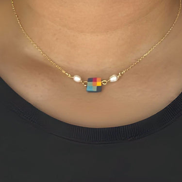 Madras Checks Necklace - Kala Curry