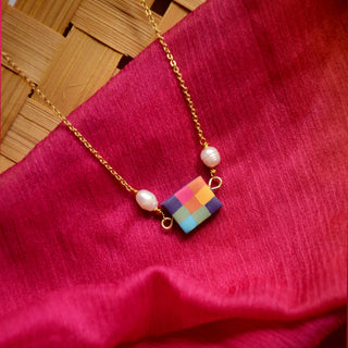 Madras Checks Necklace - Kala Curry