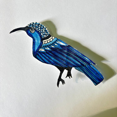 Male Sunbird Fridge Magnet - Kala Curry