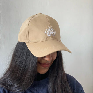Moth - Embroidered Cap - Kala Curry