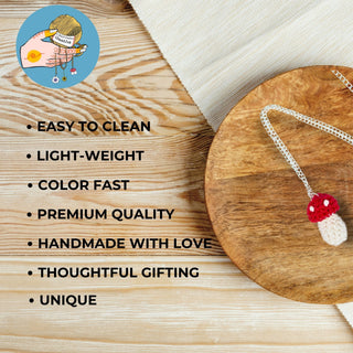 Mushroom Pendant - Kala Curry