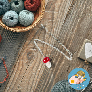 Mushroom Pendant - Kala Curry