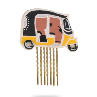 Namma Ooru 2 in 1 reversible “AUTO” hair pin - Kala Curry