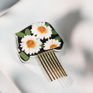 Namma Ooru 2 in 1 reversible “AUTO” hair pin - Kala Curry