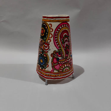 Peacock Floral Round Lamp - Kala Curry