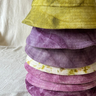 Purple Cotton Bucket Hat - Kala Curry