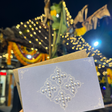 Festive Kolam Postcard