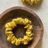 Small Grass Silk Scrunchie - Kala Curry