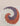 Spiral Table Mat Gray & Terracotta - Kala Curry