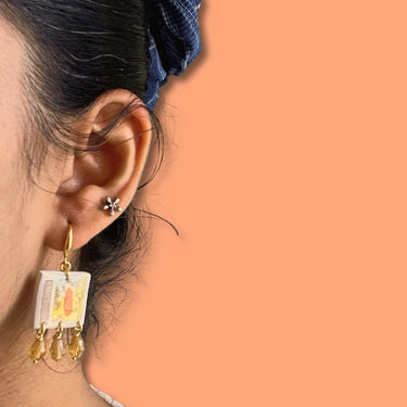 Tea Girl Matchbox - Earrings - Kala Curry