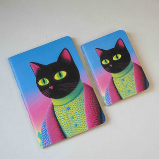 'The Purfessor' | STITCHED Books - A6 / A5 - Kala Curry