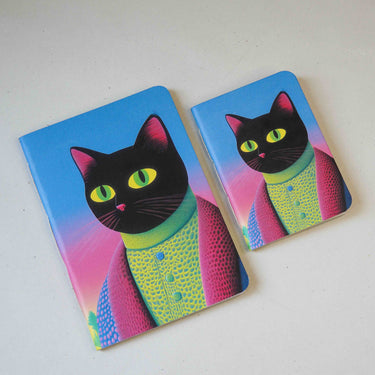 'The Purfessor' | STITCHED Books - A6 / A5 - Kala Curry