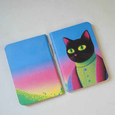 'The Purfessor' | STITCHED Books - A6 / A5 - Kala Curry