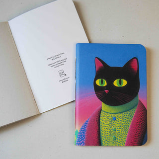 'The Purfessor' | STITCHED Books - A6 / A5 - Kala Curry