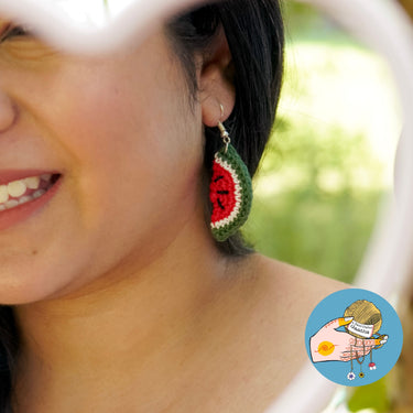 Watermelon Earrings - Kala Curry