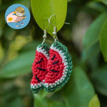 Watermelon Earrings - Kala Curry