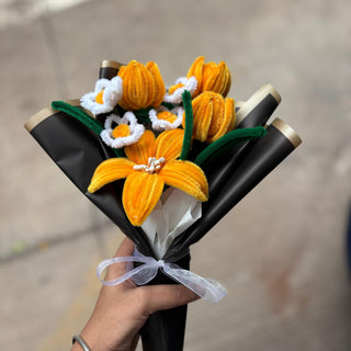 Yellow tulip bouquet - Kala Curry