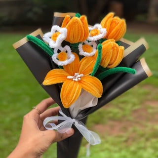 Yellow tulip bouquet - Kala Curry